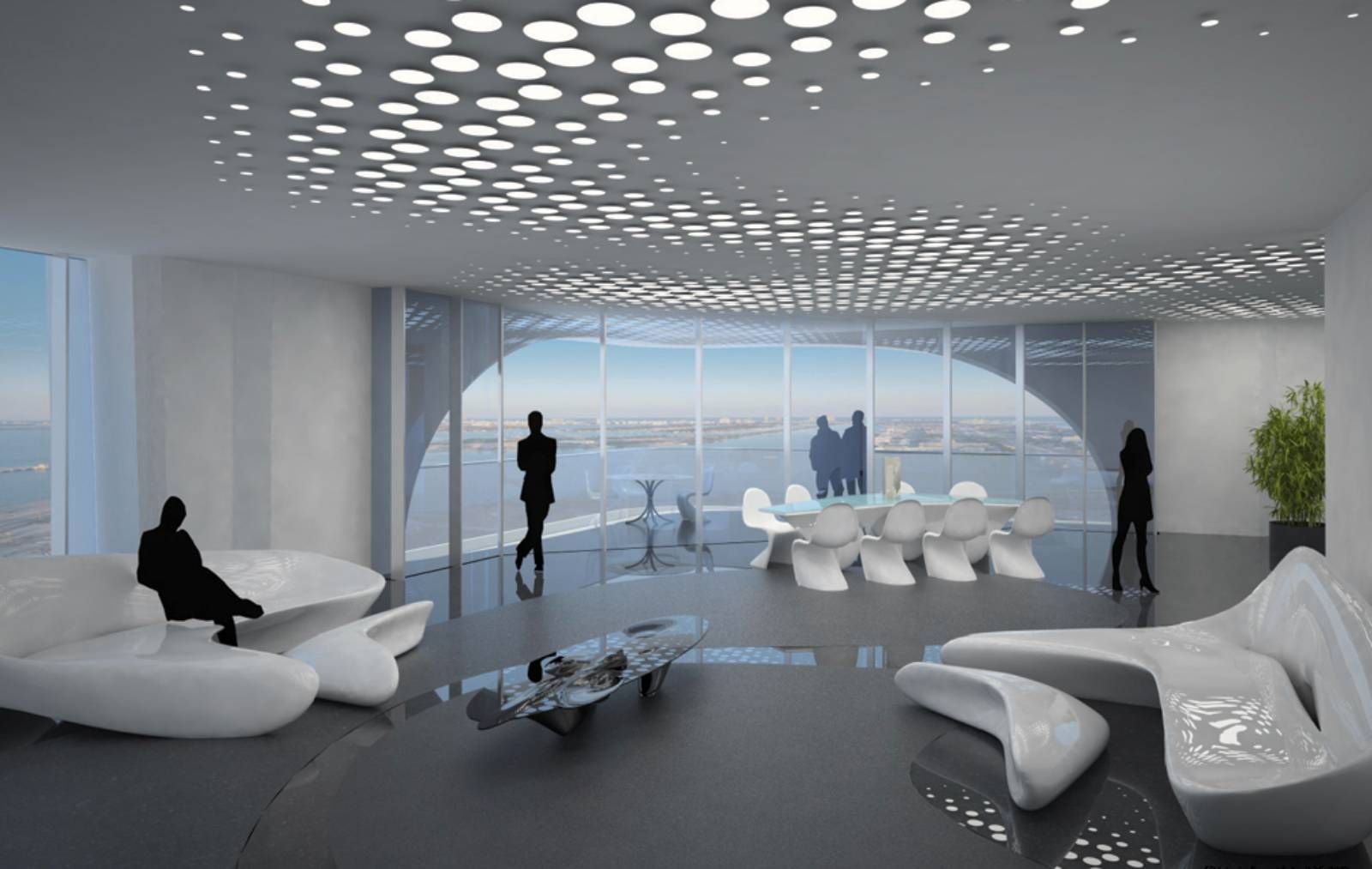 Designing futuristic workspaces for better collaboration